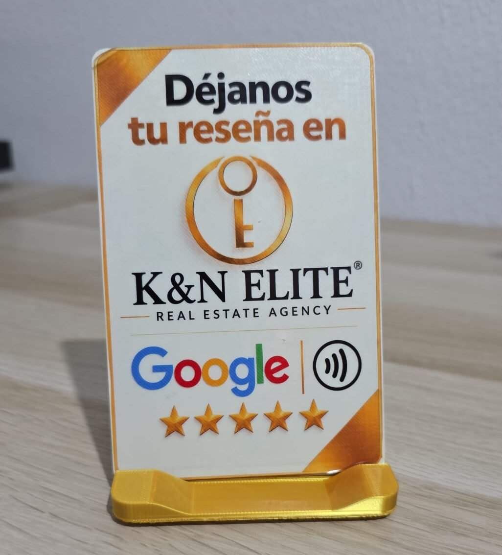 Tarjeta NFC personalizada para Empresa A